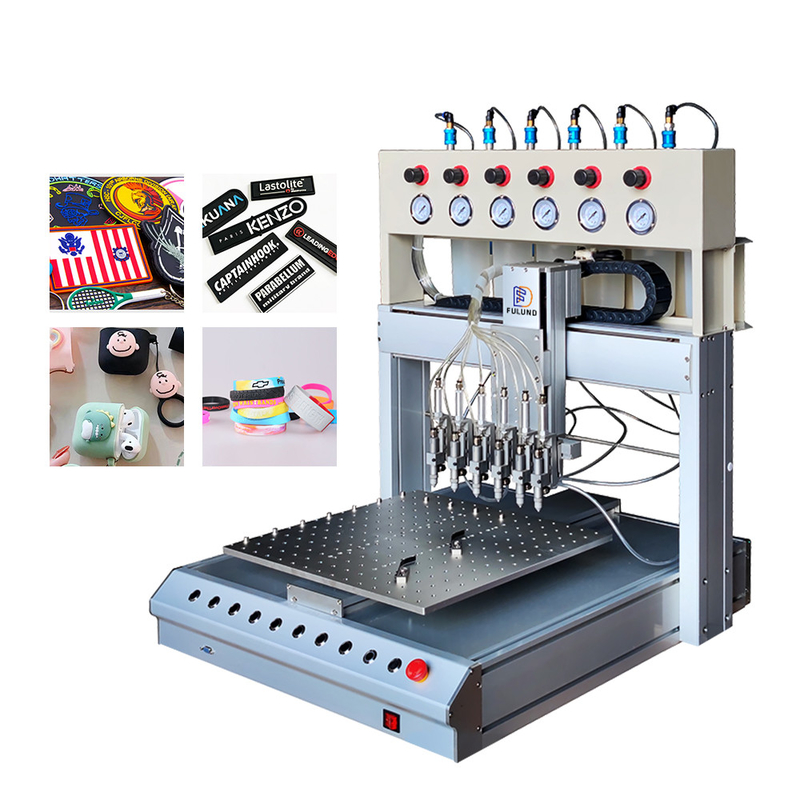 Tpu Pvc Rubber Patch Machine Silicone Pvc Rubber Patch Making Machine
