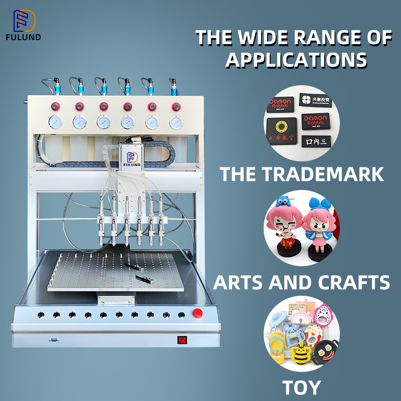Tpu Pvc Rubber Patch Machine Silicone Pvc Rubber Patch Making Machine