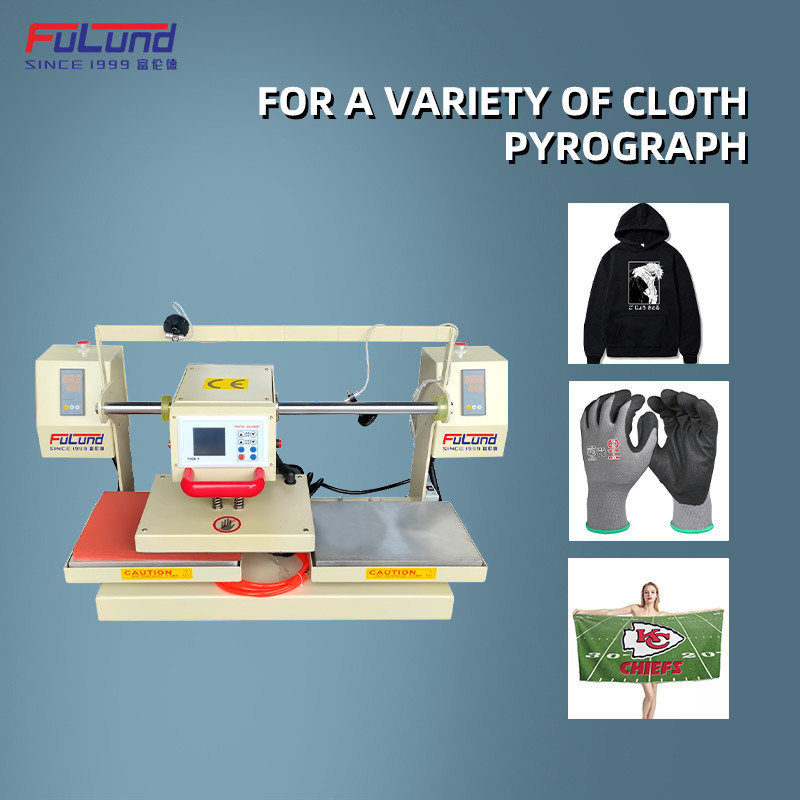 Heat Press Automatic Heat Transfer Machine For Leather Logo Embossed 38x38cm