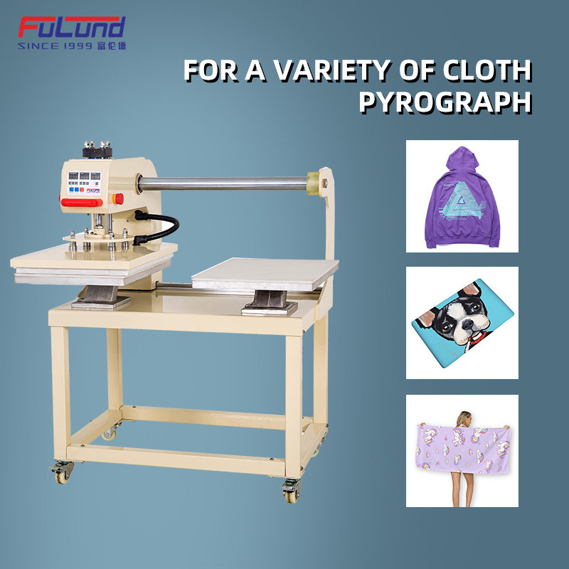 Heat Press Automatic Heat Transfer Machine For Leather Logo Embossed 38x38cm