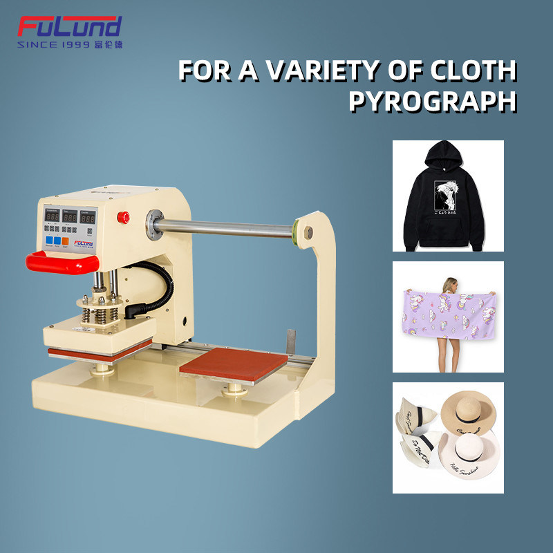 Heat Press Automatic Heat Transfer Machine For Leather Logo Embossed 38x38cm