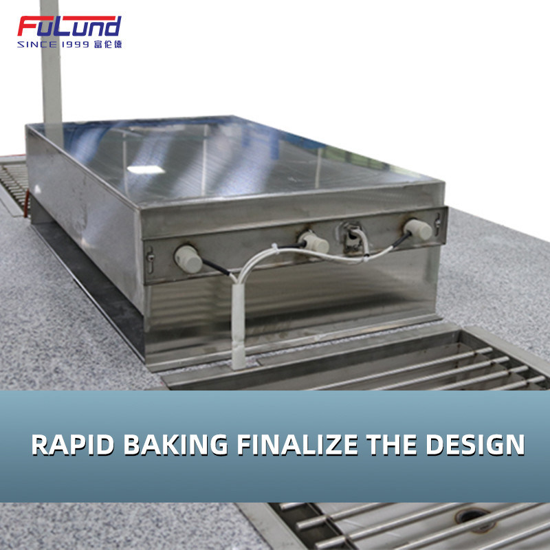 Fulund Energy Saving Double-Deck Shaping Oven For Silicone Products